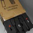 Folding Hand Truck Lightweight Hand Truck Dolly Foldable,Luggage cart with 4 Rotate Wheels, Utility Cart with Adjustable Handle,Collapsible Dolly for Moving (Black)