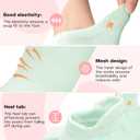 Muezna 6 Pairs Pilates Grip Socks for Women, Non Slip Yoga Socks with Grips, Grippy Socks for Barre, and Hospital (Medium, 6 Pairs-black/Beige/Pink/Green/Purple/Grey)