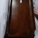 Multi-Purpose Desk, Writing Desk, Craft Table, Work Table, Computer Desk, Solid Wood, Brown (Walnut)