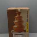 Chocolate Fountain Machine 4 Tiers Electric Chocolate Fondue Fountain Machine Cheese Fountain Perfect for Nacho Cheese, Chocolate Sauce, Wedding, Party