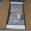 15.5 to 25.5 Inch Expandable Kitchen Cabinet Organizer Shelf, 2 Pack 30 LBS Heavy Duty Adjustable Kitchen Counter Storage Shelves Organizers,Stackable Small Storage Shelf Rack For Cabinet Cupboard (Black)