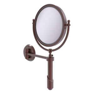 Allied Brass  Soho Collection Wall Mounted Make-Up Mirror 8 Inch Diameter  with 3X Magnification Make-Up Mirror Antique Copper