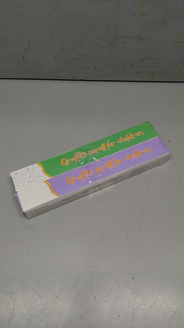 2 Pcs Children's Drawing Roll, Coloring Paper Roll for Kids, 118×11.8 Inch Sticky DIY Painting Drawing Paper Rolls for Toddler, Christmas Gift, Wall Coloring Paper Stickers