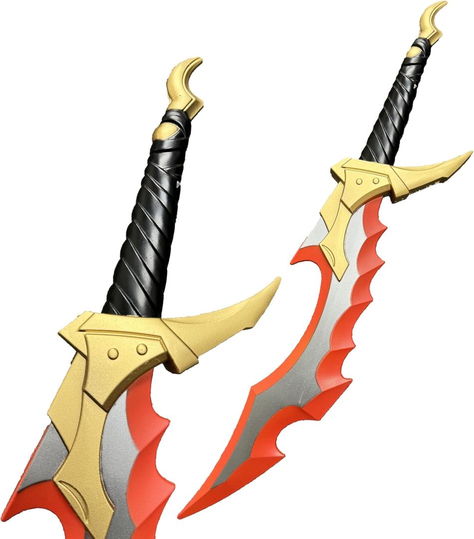 Solo Leveling Jinwoo Foam Dagger Cosplay Prop, Polyurethane Material, 16+ Age, for Halloween, Conventions, Xmas Gift (Knight Killer)