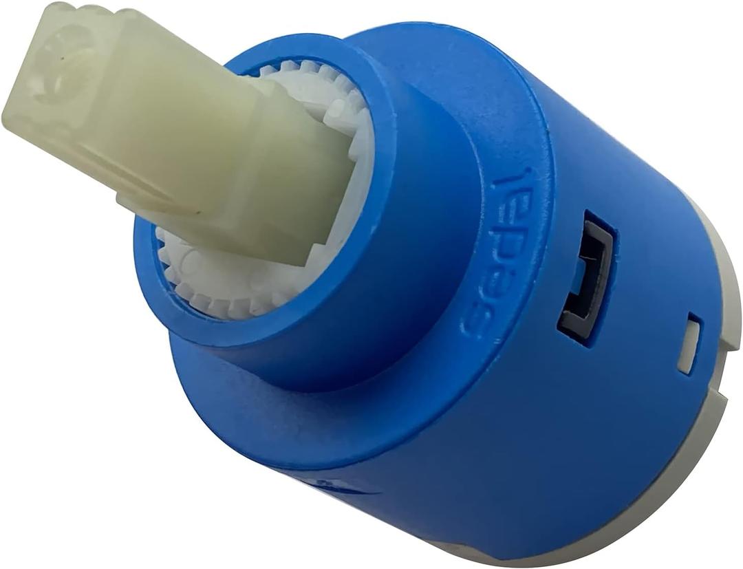 Ceramic Disc Single Handle Faucet Cartridge Replacement 1-3/8 / 35mm Diameter