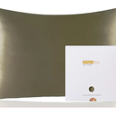 ZIMASILK 100% Pure Mulberry Silk Pillowcase for Hair and Skin Health,Soft and Smooth,Both Sides Premium Grade 6A Silk,600 Thread Count,with Hidden Zipper,1pc (Queen 20''x30'',Olive Grey)