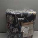 8x10 Area Rugs for Living Room, Floral Vintage Washable Rugs, Soft Boho Non-Slip Low Pile Carpets, Large Area Rug for Dining Room Bedroom Farmhouse Home Indoor Nursery, Dark Blue