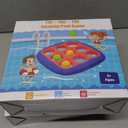 2 x Pool Games Set- Tic-Tac-Toe Inflatable Pool Toys with 10 Balls Fun Summer Swimming Pool Party Beach Lawn Outdoor Camping Party Float Game Water Ball Toys for Adults Teens Kids 2-10 Players