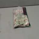 jinchan Tie Up Valance Curtain Floral Linen for Windows Farmhouse Valance 54 Inch Peonies Botanical Short Window Treatment Adjustable Length for Kitchen Living Room Light Filtering 1 Panel Brick Red