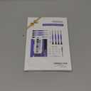 Upgrade Version Magnetic Eye Glass Repairing Kit, Eyeglass Repair Tool Kit with Compact Screw Box Include Nose Pads, Precision Screwdriver Set, Screws, Tweezer for Eyeglass, Sunglass, Spectacles Watch