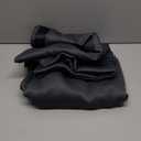 BGment Dark Grey 100% Blackout Curtains for Bedroom - Thermal Insulated Soundproof Light Blocking Dark Black Out Curtains 63 Inch Long, 2 Panels, Each 52 Inch Wide