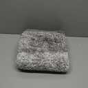 Arotive Microfiber Bathroom Rugs, Shaggy Soft and Absorbent Bath Rug, Non-Slip, Thick Plush Machine Washable Dry Bath Mats for Bathroom, Tub and Shower, 24x16, Grey, Rectangular