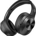 Upgrade Prolevel Hybrid Active Noise Cancelling Headphones with HD Sound, Wireless Bluetooth Headphones Over The Ear Unequaled Comfort, Vivid Deep Bass, for Home Office Travel Birthday Gift, Black (small)