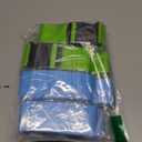 BILIONE 8 Pcs Luggage Straps, 79" Long Belts Keep Suitcase Secure While Traveling, TSA Approved Add a Bag Premium Accessory for Travel Bag Closure (4Pcs Blue + 4Pcs Green)