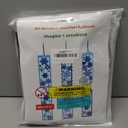 Winlyn 24 Sets Christmas Craft Kits Winter Crafts DIY 3D Christmas Snowflake Bookmarks Art Sets Snowflake Foam Stickers Arts and Crafts for Kids Party Favor Holiday Seasonal Home Classroom Activities