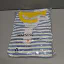 Women Striped Oversized Sweatshirt Long Sleeve Crewneck Hoodies Shirts 2024 Fall Pullover Top Trendy Preppy Clothes (L)