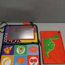 Tummy Time Baby Mirror Infant Toys Newborn 0 3 Months Brain Development with Crinkle Cloth Book Teether Black and White High Contrast Baby Toys 2 4 5 0-6 Month Boys Girls Sensory Activity Shower Gifts