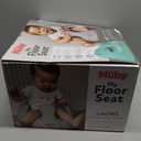 Nuby My Floor Seat - Portable Baby Chair with Soft Foam Cushion, Safety Harness, and High Back Design - 4+ Months - Pink