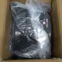 Orvella Greenhouse Heater with Digital Thermostat, 1500W Grow Tent Heater, Overheat Protection & Fast Heating, Electric Space Heaters for Patio, Garage, Greenhouse, Flower House, Black