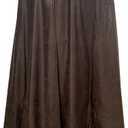 HiiFeuer Medieval Barbarian Cloak with Artificial Fur Shawl, Wrap Collar Viking Warrior Cape, Renaissance Role Play Costume (Medium, Dark Brown L)
