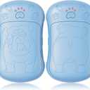 OLV Hand Warmers Rechargeable 2 Pack Strong Magnetic 18Hrs Longer Heating Portable Pocket-Sized Hand Warmer 6000mAh USB Hot Heater Birthday Gifts for Men Women Camping,Golf,Hunting,Travel Essentials