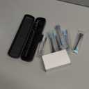 COSLUS Sonic Electric Toothbrush for Adults: 47000 VPM for Deep Cleaning & Whitening with Travel Case - 5 Modes for Sensitive Teeth & Braces, Wireless Charging, 6 Brush Heads for Family, Black (1PC)