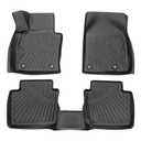 Powerty Floor Mats for 2023 2024 2025 2026 Mazda CX50 CX-50 All Weather 3D TPE Anti-Slip Car Liners for 1st & 2nd Row Accessories