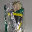 Pack of 20, Handheld Jamaica Flags 5x8 Inch  Small Jamaican Flags on Wooden Sticks with Gold Spear Top, Mini Jamaica Country Flag for Independence Day, Parades, Patriotic Decorations