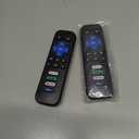 (Pack of 2) Replacement Remote Control Only for Roku TV, Compatible for TCL Roku/Hisense Roku/Onn Roku/Sharp Roku/Element Roku/Westinghouse Roku/Philips Roku Smart TVs (Not for Roku Stick and Box)