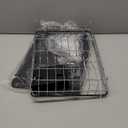 MERRYBOX Stainless Steel Dish Drying Rack, Expandable Dish Drainers for Kitchen Sink, Non-Slip & Durable - Sink Dish Rack with Large Cutlery Holder (Adjustable 15.4" to 23" cm)