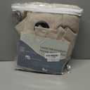 Cream Linen Back Tab Curtains 84 Inch Length for Living Room 2 Panel Set Neutral Modern Farmhouse Window Privacy Semi Sheer Linen Drapes Rustic Pinch Pleated Look Curtain Natural Ivory Colored