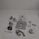 Delta Faucet Velum 14 Series Single-Function Brushed Nickel Tub and Shower Faucet Set, Valve Trim Kit, Shower Handle, Delta Shower Trim Kit, Shower Set, Stainless T14437-SS (Valve Not Included)