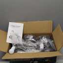 Colorful Lighting Baby Balance Bike Toys for 1 Year Old Boy Gifts, 10-36 Month Toddler Balance Bike, No Pedal 4 Silence Wheels&Soft Seat First Riding on Toys, One Year Old Boy Birthday Gifts. (Black)