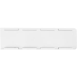 Yogurt Organizer for Fridge, 4 Capacity Yogurt Sliders for Refrigerator Space Saving Fridge Storage for 3.75 Inch Wide Mouth, 2 Pack