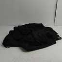 Flying Banner Car Seat Covers Set Front Seats and Rear Bench Polyester Cover Embossed Fabric Block Pattern Black