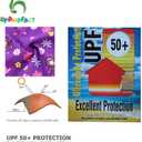 upandfast Baby/Toddler Swimsuit UPF 50+ Sun Protection One Piece Zipper Bathing Suit with Sun Hat Infant Beach Swimwear (Purple)