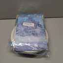 Winter Wonderland Birthday Decorations,288pcs Winter Wonderland Birthday Decorations Set include Gitter Snowflake Backdrop,Silver White Glittery Banners,Confetti Balloons for Winter Birthday Party