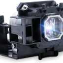 CTBAIER NP15LP Replacement Projector Lamp Bulb for NEC M260X M260W M300X M300XG M260XS M230X M271W M271X M311X with Housing
