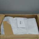 Hobestluk Big Bean Bag Lounger Chairs Large Beanbag Chair for Adults Bean Bag Sofa with Memory Foam Filled for Living Room, Bedroom or Balcony (Stripe Grey)