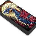 Leatrice Animal Diamond Art Kits for Adults Small Diamond Painting Kit Gem Art Paint by Diamonds Dot Eyeglasses Case 5d Diamond Art DIY for Beginner Women Dragon