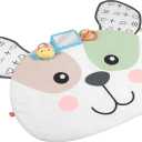 Fisher-Price Baby Tummy Time Toy, Puppy Perfection Giant Play Mat with Sensory Development Activities for Newborns 0+ Months 