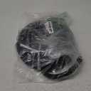 Automotive Door Weather Stripping 40Ft Car Door Rubber Edge Trim Seal Strip Gasket with Side Bulb for Car Bus Camper Boat RV Truck Doors