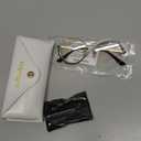 willochra unique Round Blue Light Blocking Glasses for women Elphaba Glasses Metal Frame Computer Anti Eyestrain Eyeglasses