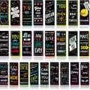 Iconikal 100-Count Inspirational, Motivational, Gratitude, Appreciation, Kindness & Encouragement Sayings Bookmarks