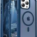 jaroco Magnetic for iPhone 15 Pro Max Case, [Compatible with MagSafe][Military Grade Drop Protection][Heavy Duty Protection][Non-Slip][Shockproof] 2-Layer Durable Bumper Phone Case 6.7''-Deep Blue