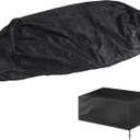 Billiard Table Cover Pool Table Protector Oxford Outdoor Adjustable Drawstring Design Storage Bag Included 225x116x82cm