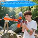 2 Pack Gel Ball Blaster Splatter Toys - High Powerful 12 Per Seconds 160+ Fps Super High Speed Automatic Splat Toys for Age 14+
