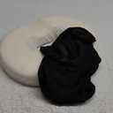 5 STARS UNITED Donut Pillow Hemorrhoid Tailbone Cushion  Large Cushion for Pain Relief  Coccyx, Prostate, Sciatica, Pelvic Floor, Pressure Sores, Pregnancy, Postpartum Recovery, Black