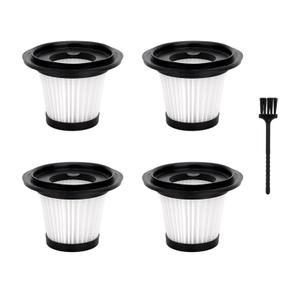 4 Pack Filters Replacement Compatible with BSRCO ATJ-2166 Handheld Car Vacuum, Washable HEPA Filters Works with H126 and ATJ Car Handheld Vacuum