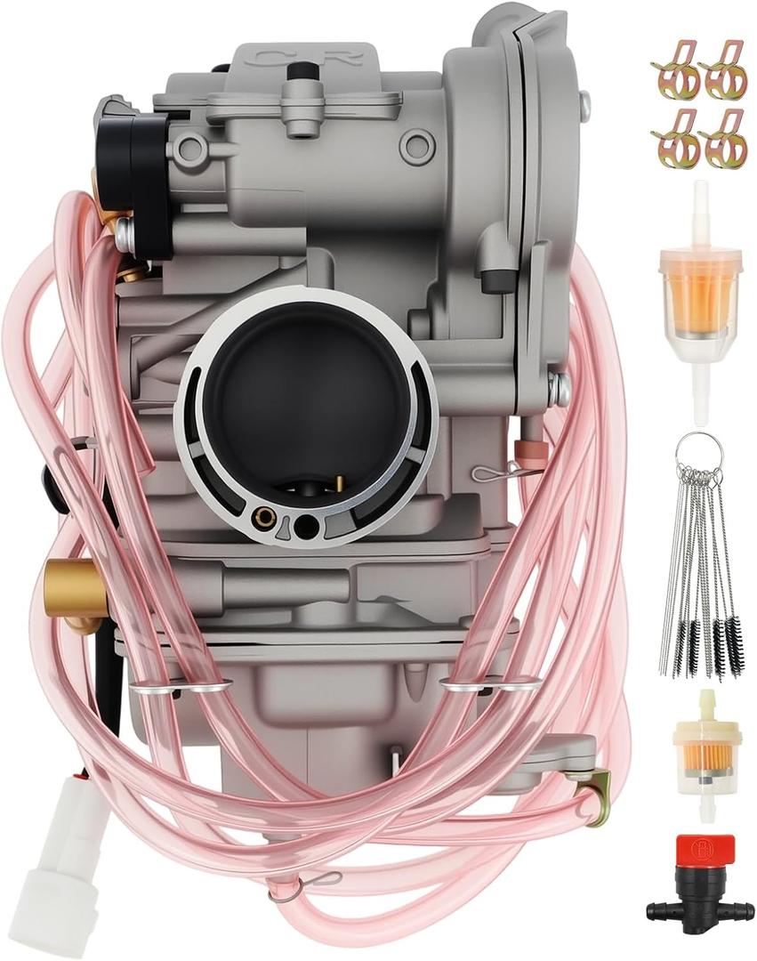40mm Carburetor for YAMAHA WR400F 1998-2000 WR426F 2001-2002 WR450F 2003-2011 YZ400F 1998-1999 YZ426F 2001-2002 YZ450F 2003-2009 Replaces 5TG-14101-00-00